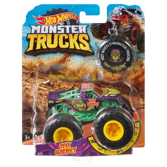 Машина &laquo;Базовый Монстр трак&raquo;, масштаб 1:64, цвета МИКС