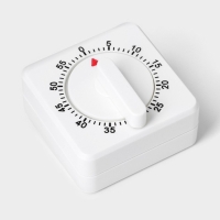 Таймер механический Доляна &laquo;Белый&raquo;, 7&times;5 см