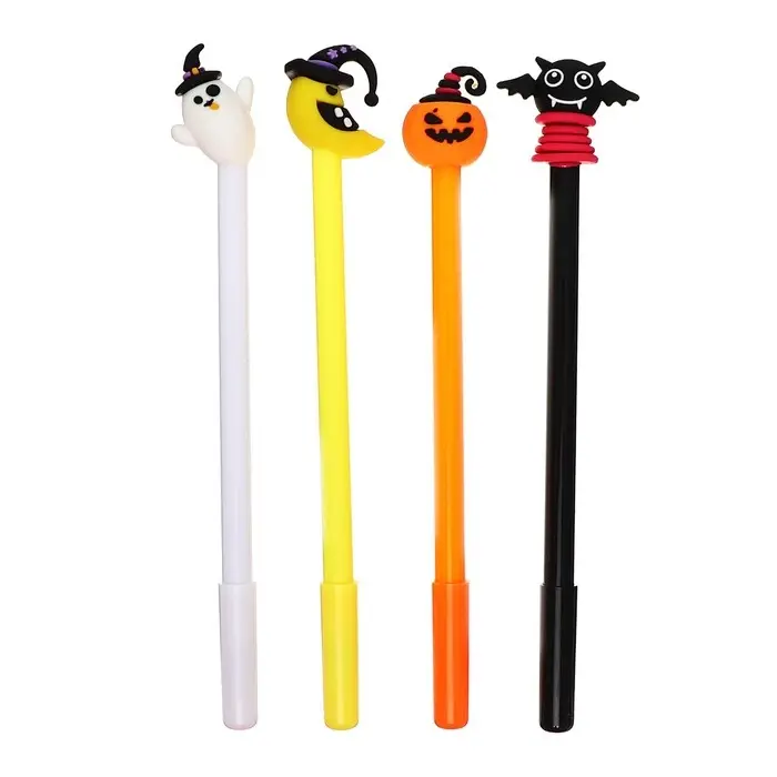 Ручка - прикол гелевая Calligrata &laquo;Хэллоуин&raquo;, МИКС