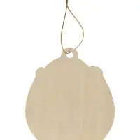 Подвеска новогодняя деревянная "Лошадка "