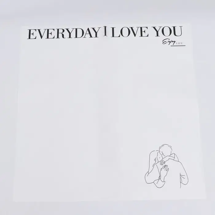 Плёнка в листах для цветов и декора, 58&times;58 см, белый