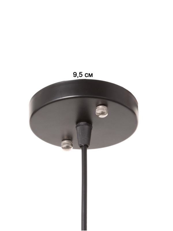 Светильник "Фон" 1х40Вт Е27 черный 23х23х18см