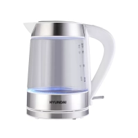 Чайник HYK-G3606 1,7л 2200Вт белый (стекло)