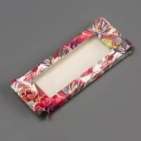 Подарочная коробка под плитку шоколада, с окном &laquo;Цветочное настроение&raquo;, 17&times;8&times;1.4 см