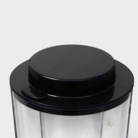 Башня пивная WoodPlast, 3 л, 18.5&times;18.5&times;54 см пластик, чёрная, коричневая