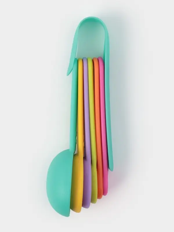 Набор мерных ложек 6 шт " Колор"