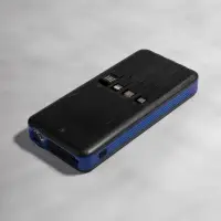 Аккумулятор с беспроводной зарядкой Holiday Maker Wireless, 10000 мАч, синий