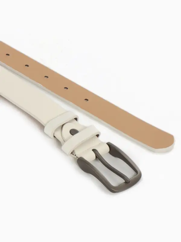 Ремень жен 05-01-03-01, Март2510, 2,8*0,3*110 см, Винт, пряж тем.металл, 1 прокол,