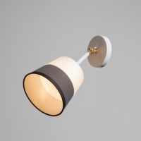 Бра "Селена" Е27 40Вт бело-золотой 14х14х11 см