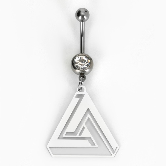 Пирсинг для пупка &laquo;Будь собой&raquo;, 5 х 2 см