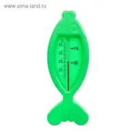 Термометр Luazon &laquo;Рыбка&raquo;, детский, для воды, пластик, 15.5 см, МИКС