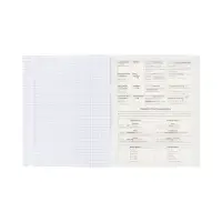 Тетрадь 48 листов в клетку &laquo;Гармония&raquo; АНГЛИЙСКИЙ ЯЗЫК, обложка мелованный картон, выборочный лак, с интерактивным справочником, блок офсет