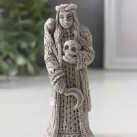 Фигура славянская богиня &laquo;Мара&raquo; 10.5&times;4&times;3.5 см, серая