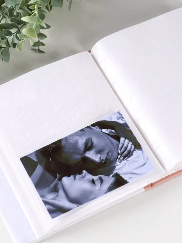 Фотоальбом 200 фото 10X15см,"Лисёнок с цветочками", ПП карм.