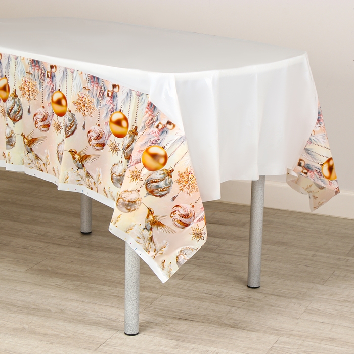 Скатерть одноразовая на стол &laquo;Игрушки&raquo; 180 х 137 см