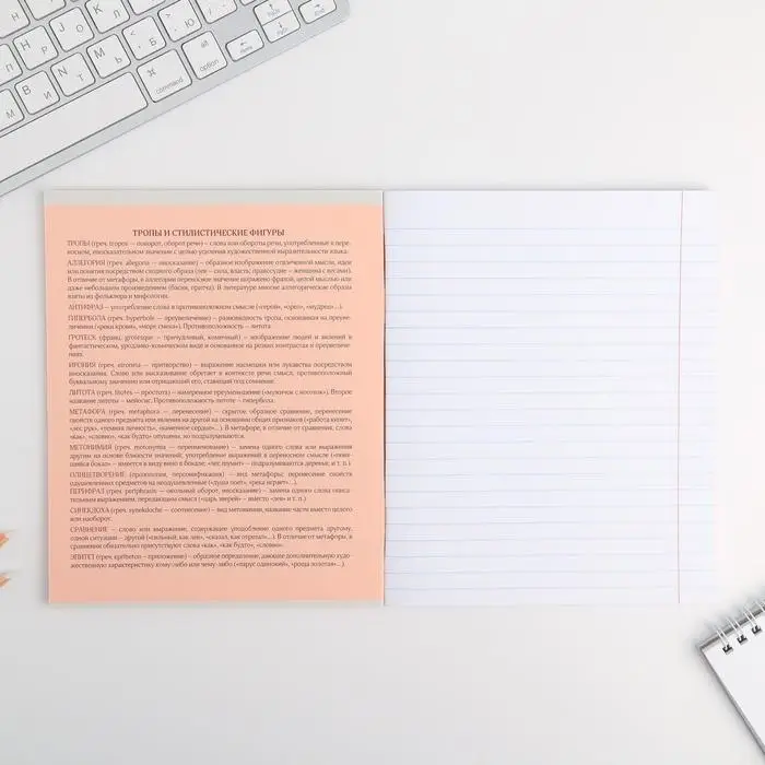 Тетрадь в линейку, предметная, 48 л.,на скрепке, А5 &laquo;ПЕРСОНАЖИ. Литература&raquo;