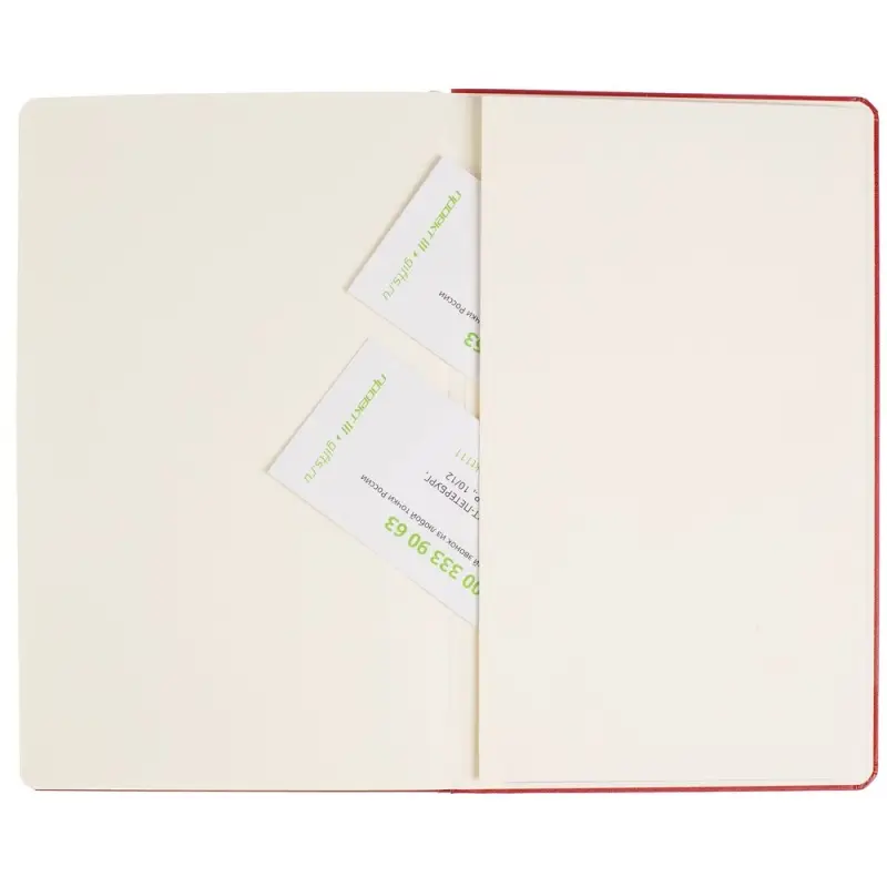 Ежедневник Classic, недатированный, красный