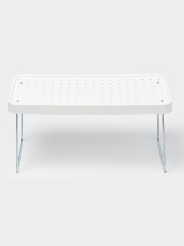 Складной столик-поднос "Макард" 29х14х2 см, цвет белый/серый