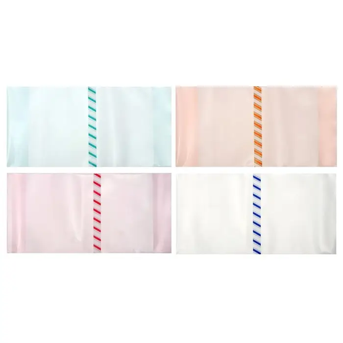 Обложка ПЭ 208 х 400 мм, 200 мкм, для общих тетрадей, универсальная, с закладкой, МИКС