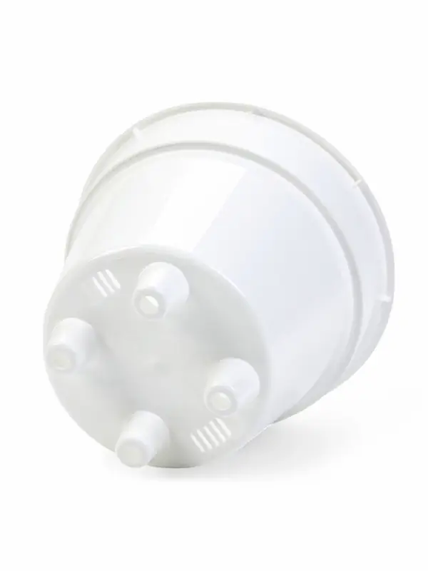 Кашпо со вставкой "Порто" 3,5л, D20 см, h-19 см, цвет белый