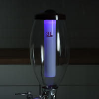 Башня пивная &laquo;Вавилон стиль&raquo;, 3 л, цвет коричневый