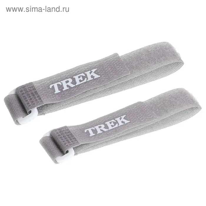 Зажим-липучка для лыж, узкий, серый, чёрный