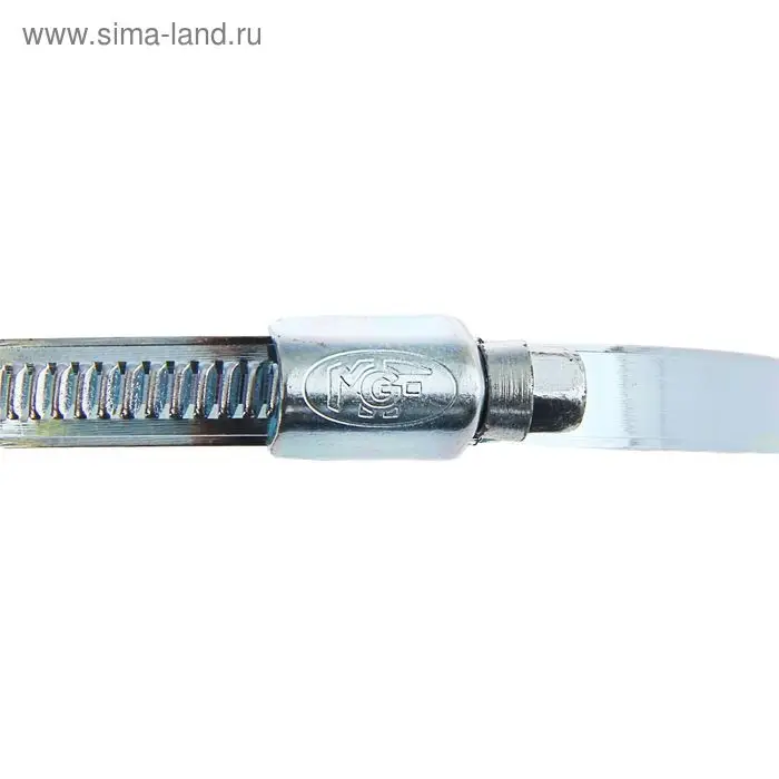 Хомут червячный MGF, диаметр 120-140 мм, ширина ленты 9 мм, оцинкованный