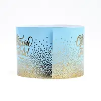 Форма ободок для кулича с тиснением &laquo;Светлой Пасхи&raquo;, 24&times;5 см