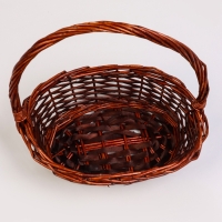 Набор корзин плетеных 50х42х15, 43х36х14, 37х30х12, 32х24х10, 26х20х9 см