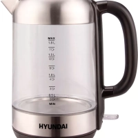 Чайник HYK-G4034 1,8л 2200Вт черный (стекло)