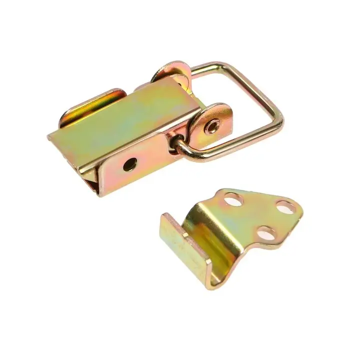 Замок защелка на ящик ТУНДРА, 3.5 см, оцинкованная