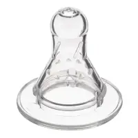 Соска на бутылочку, антиколиковая, от 0 мес., классическое горло, медленный поток, №1, фасовка по 20 шт.