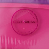 Набор контейнеров для хранения Доляна &laquo;Радуга&raquo;, 4 шт: 19&times;12, 16&times;9, 14&times;7, 12,5&times;5,5 см, цвет МИКС