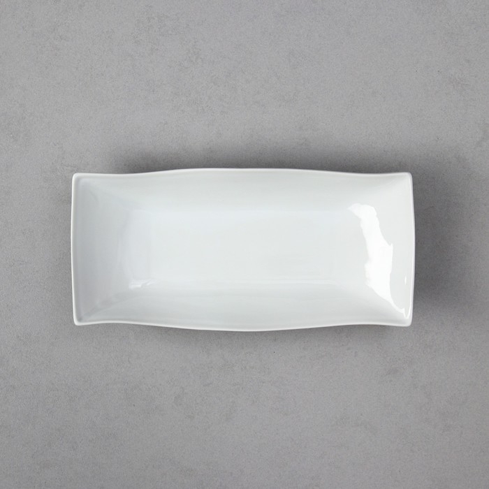 Тарелка для пасты &laquo;Макароны&raquo;, 800 мл, фарфор, Иран