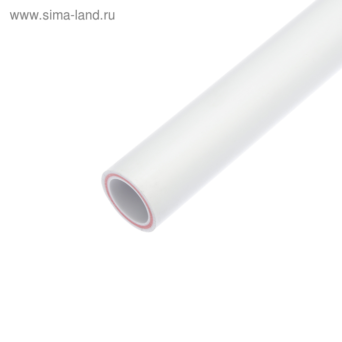 Труба полипропиленовая VALFEX, армированная стекловолокном, d=40x5.5 мм, SDR 7.4, PN20, 2 м