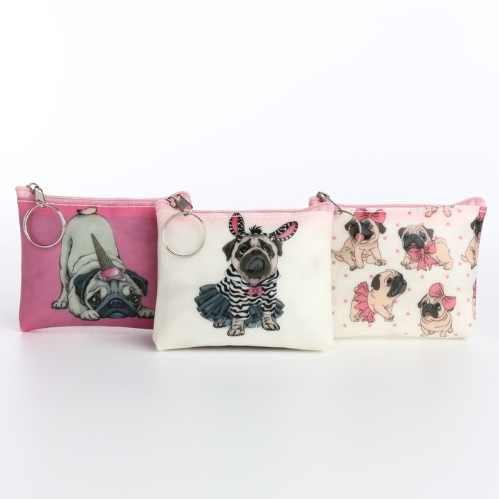 Кошелёк на молнии &laquo;Выбражулька&raquo;, цвет МИКС