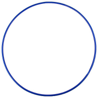 Обруч гимнастический, стальной, d=90 см, цвета МИКС