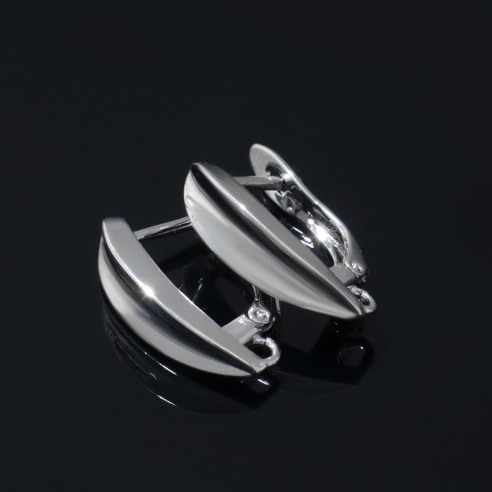 Швензы &laquo;Бумеранг&raquo;, цвет серебро