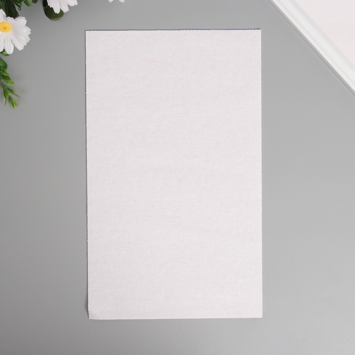 Лист для творчества иск.кожа "Блёстки" бело-розовый лист 33х20 см толщина 1,6 мм