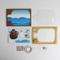 Набор для творчества &laquo;Ночник своими руками&raquo;, сокровища морей