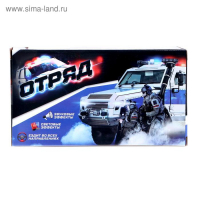 Машина &laquo;Скорая помощь&raquo;, световые и звуковые эффекты, работает от батареек