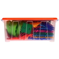 Конструктор ТИКО &laquo;Фантазёр&raquo;, 131 деталь, 4 колеса