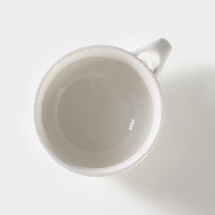 Супница фарфоровая с ложкой на бамбуковой подставке BellaTenero, 450 мл, 15&times;11,5&times;7,5 см, цвет белый