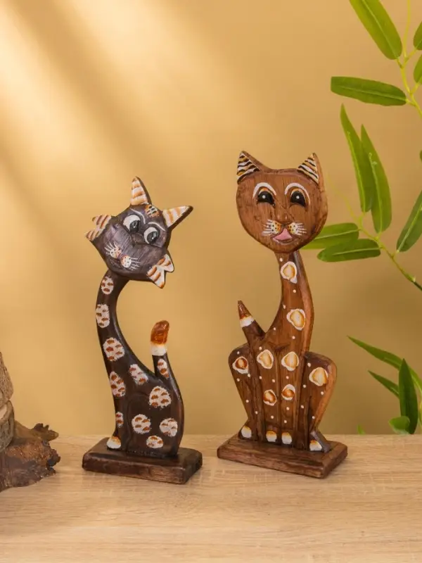 Сувенир на подставке &laquo;Киса&raquo;, 25-27 см, дерево, МИКС