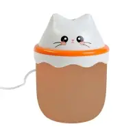 Увлажнитель HM-16 "Котенок", ультразвуковой, 0.21 л, подсветка, USB ( в комп-те)