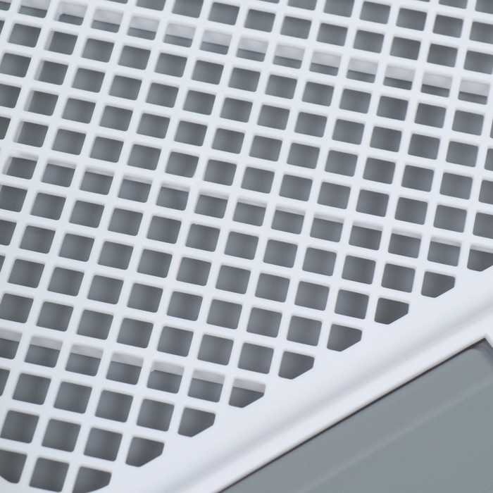 Туалет открытый 53 х 45 х 13 см, серый