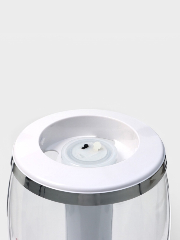 Башня пивная &laquo;Вавилон стиль&laquo;, 3 л, ёмкость для льда, подсветка, пластик, серебристый