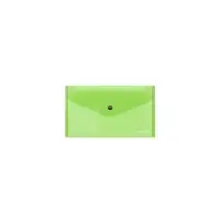 Папка-конверт на кнопке С6, 180 мкм, ErichKrause Glossy Neon, полупрозрачная, микс