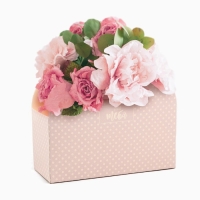 Коробка для цветов складная &laquo;Для тебя&raquo;, 17 &times; 13 &times; 7 см