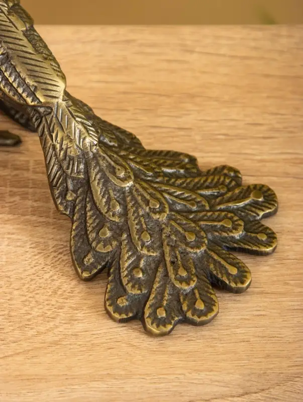 Сувенир &laquo;Павлин&raquo;, 18&times;8.5&times;14 см, алюминий